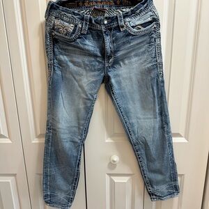 Rock Revival Blue Jeans